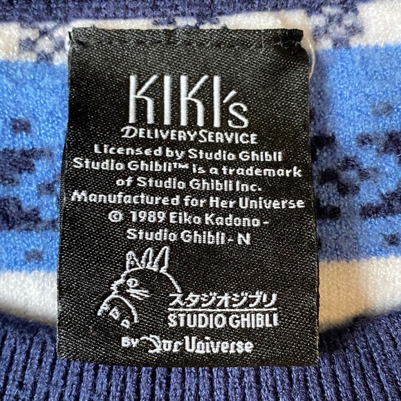 Studio Ghibli Kiki’s Delivery Service sweater. - Picture 3 of 4
